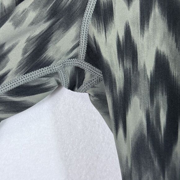 Varley Gray Animal Print Watercolor Luna 7/8 Leggings Women's Size S Athleisure - Picture 7 of 9
